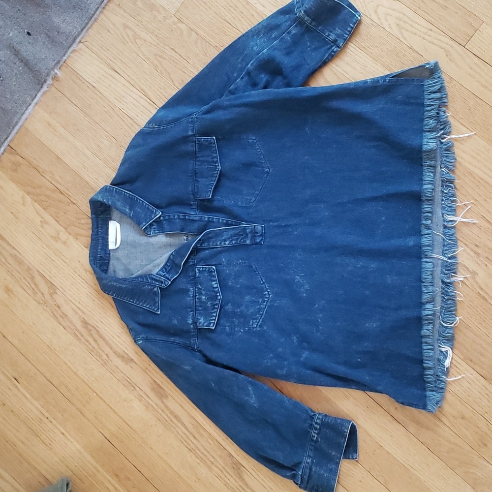 Chloe Chloë Denim Pullover